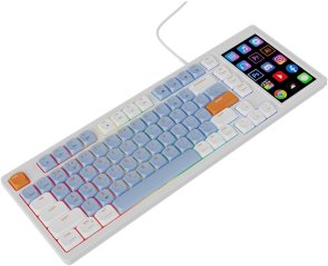 Ajazz AKP815 Red Switch RGB USB White (AKP815-R-WBO)