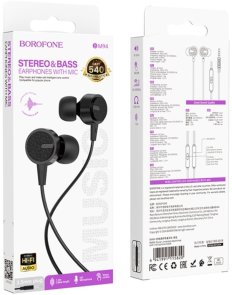 Гарнітура BOROFONE Borofone BM94 Sonar Black (6941991115820)