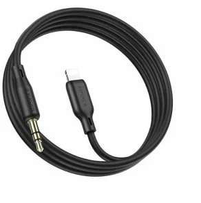 Фото: Розгалужувач BOROFONE BL18 Jack 3.5mm / Lightning 1m Black (6941991101045) № 2 | KTC