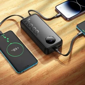 Фото: Батарея універсальна Hoco J132A Sabio 20000mAh 22.5W Black (6942007632591) № 5 | KTC