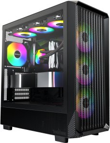 Корпус Montech X5 Black with window (X5 (B))