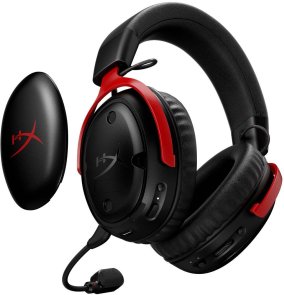 Гарнітура накладна HyperX Cloud III S Wireless, Black/Red ( Gaming )