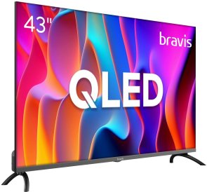 Телевізор QLED Bravis 43K7000Q (Smart TV, Wi-Fi, 3840x2160)