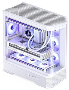 Корпус Jonsbo D400 White with window