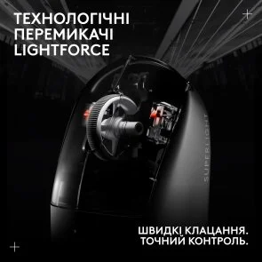 Фото: Миша Logitech G Pro X Superlight 2 Black (910-006630) № 10 | KTC