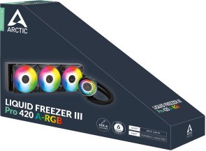 Система рідинного охолодження Arctic Liquid Freezer III Pro 420 ARGB (ACFRE00185A)