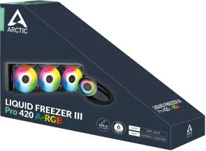 Фото: Система рідинного охолодження Arctic Liquid Freezer III Pro 420 ARGB (ACFRE00185A) № 6 | KTC