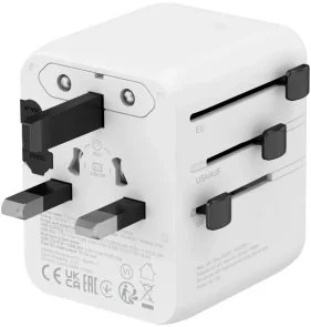 Фото: Зарядний пристрій Canyon Travel Adapter OnTour 20 GaN III 20W White (CNS-TA20W1005W) № 5 | KTC