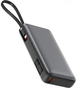 Фото: Батарея універсальна Acefast M22 20000mAh 130W Gray with Cable Type-C (6974316283904) № 2 | KTC