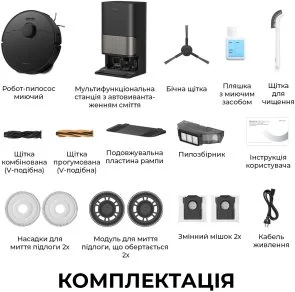 Фото: Робот-пилосос Dreame Bot L40s Pro Ultra Black (RLL74CE-BL) № 7 | KTC