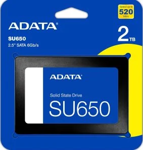 Фото: SSD-накопичувач A-Data Ultimate SU650 SATA III 2TB (ASU650SS-2TT-R) № 4 | KTC