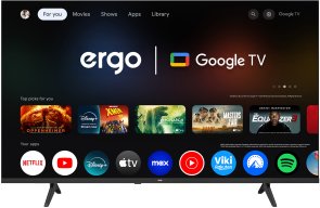 Телевізор QLED Ergo 43JUQ7500 (Google TV, Wi-Fi, 3840x2160)