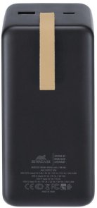 Батарея універсальна Riva RivaPower VA1084 40000mAh 65W Black (RIVAPOWER VA1084 (Black))