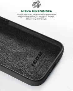 Фото: Чохол ArmorStandart for Apple iPhone 15 Pro - ICON2 Case Black (ARM70520) № 7 | KTC