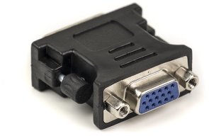 Перехідник PowerPlant DVI 24-5 / VGA Black (CA910892)