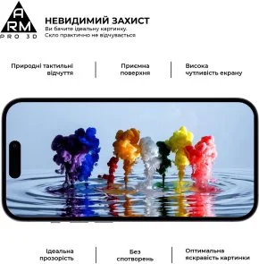 Фото: Захисне скло ArmorStandart Pro 3D for Apple iPhone 16 Plus (ARM78033) № 5 | KTC