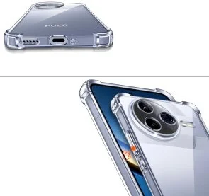 Фото: Чохол BeCover for Poco F7 Pro - Anti-Shock Clear (713499) № 2 | KTC