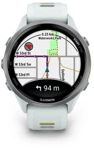 Смарт годинник Garmin Forerunner 970 Titanium with Whitestone Case and Whitestone/Translucent Amp Yellow Band (010-02969-11)