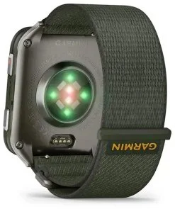 Фото: Смарт годинник Garmin Venu X1 Moss with Titanium Caseback and Moss ComfortFit Nylon Band (010-02980-03) № 7 | KTC