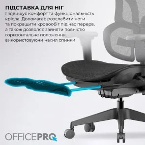 Фото: Крісло OfficePro Elite OC950B Black № 18 | KTC