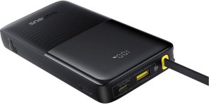 Батарея універсальна Baseus Bipow 2 20000mAh, 20W, 2xUSB, 1xType-C, Black
