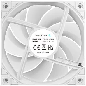 Фото: Кулер Deepcool FD12 ARGB WH 3in1 White (R-FD12-WHAPN3-G) № 8 | KTC