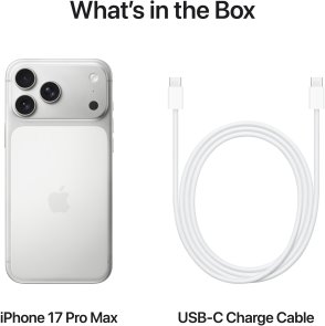 Смартфон Apple iPhone 17 Pro Max 256GB Silver (MFYM4)