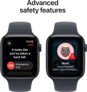 Фото: Смарт годинник Apple Watch SE 3 GPS - 44mm Midnight Aluminium Case with Midnight Sport Band - M/L (MEHQ4) № 7 | KTC