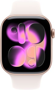 Смарт годинник Apple Watch Series 11 GPS - 46mm Rose Gold Aluminium Case with Light Blush Sport Band - S/M (MEV64)