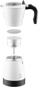 Фото: Кавоварка гейзерна Ardesto CMM-X300W № 7 | KTC