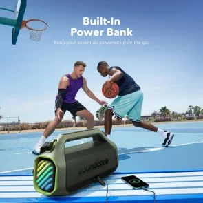 Фото: Портативна колонка Anker SoundCore Boom 2 Plus Green (A3134061) № 6 | KTC