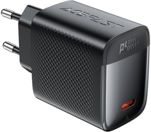 Зарядний пристрій Acefast A112 45W Black (6974316284055)