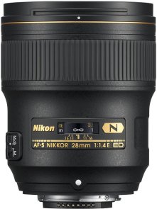 Об'єктив Nikon 28mm f/1.4E ED AF-S (JAA140DA)