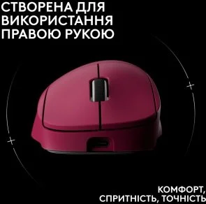 Фото: Миша Logitech G Pro X Superlight 2 Dex Wireless Pink (910-007373) № 2 | KTC
