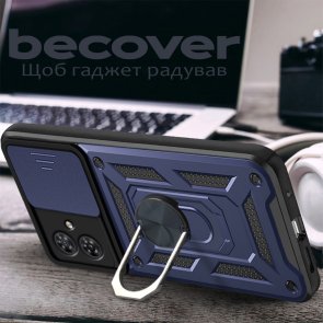 Чохол BeCover for Motorola G55 - Military Blue (713057)