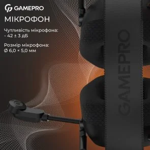 Фото: Гарнітура GamePro Genesis Mercury Black (HS120B) № 13 | KTC
