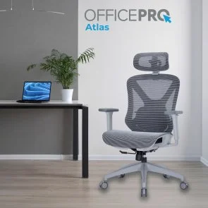 Фото: Крісло OfficePro Atlas OC630-G-DG-DG Gray/Dark Gray № 9 | KTC