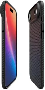 Фото: Чохол Spigen for Apple iPhone 17 Air - Liquid Air Matte Black (ACS10302) № 5 | KTC