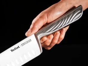 Фото: Ніж кухонний сантоку Tefal Precision 16.5cm Stainless steel (K2891124) № 10 | KTC