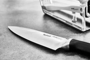 Фото: Ніж кухонний кухарський Tefal Eversharp 16.5cm Black (K2569004) № 7 | KTC
