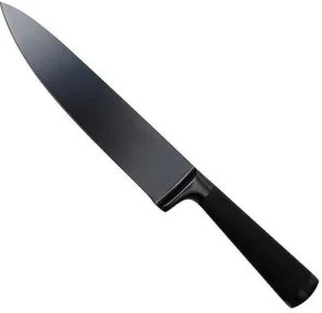 Фото: Ніж кухонний кухарський Bergner Blackblade 20cm Black (BG-8777) № 2 | KTC