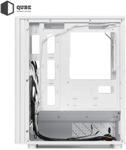 Корпус QUBE Geon ARGB White with window (GEON_GWNU3)