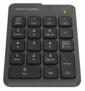 Клавіатура A4tech FBK21C Wireless Smoky Grey (FBK21C Smoky Grey)