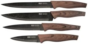 Фото: Набір ножів Resto CARINA 4pcs Brown (95501) № 3 | KTC