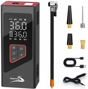 Фото: Автомобільний компресор Aspiring Storm 3 Powerbank 90W 30L/min № 4 | KTC