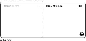 Килимок SteelSeries QcK Performance XL Balance Black (63433)