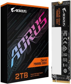  SSD-накопичувач Gigabyte Aorus Gen4 7000E 2280 PCIe 4.0x4 NVMe 1.4 2TB (AG470E2TB)