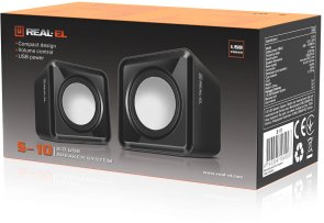 Колонки Real-EL S-10 Black (EL121100020)