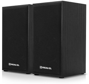 Колонки Real-EL S-202 Black (EL121200019)