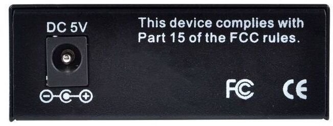  Медіаконвертер FoxGate EC-Q-1G-1SM-1310nm-20-LFP